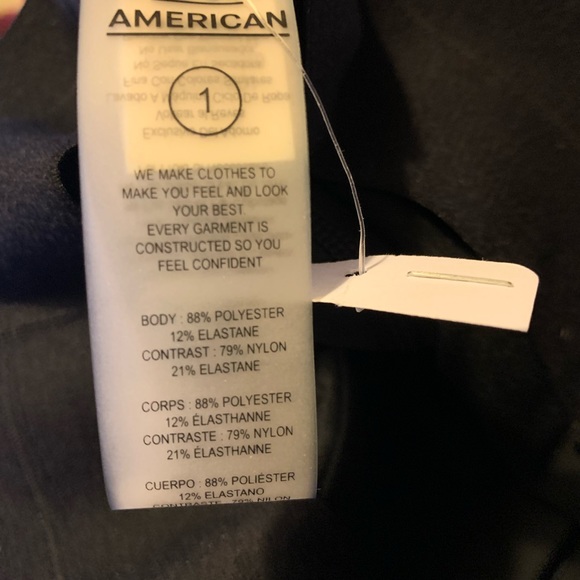 GOOD AMERICAN BLACK CORSET SEAM LEGGING SIZE SMALL - Picture 12 of 13